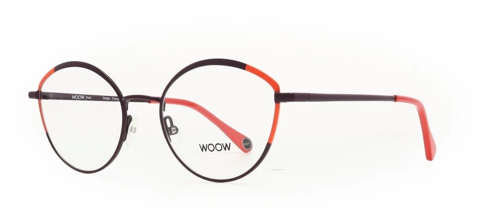 WOOW BON JOUR 1 9201 Neon Orange Eyeglasses 48mm